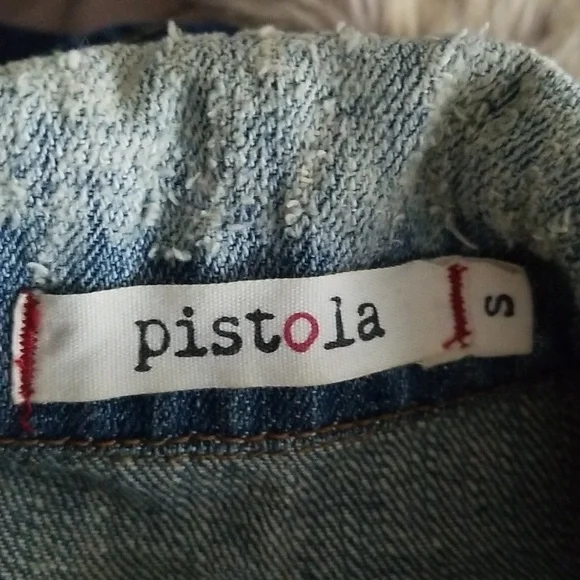 Pistola Distressed Denim Jean Jacket - Picture 3 of 6